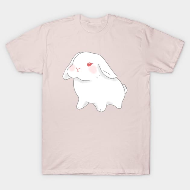 cute courious baby rew holland lop Rabbit | Bunniesmee T-Shirt by GambarGrace